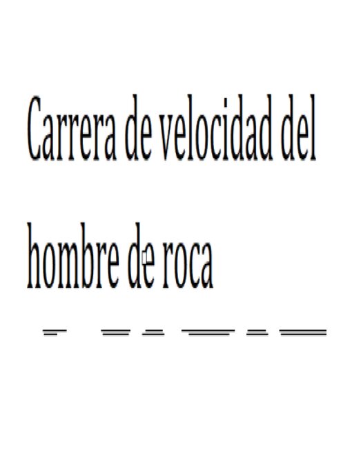 Title details for Carrera de velocidad del hombre de roca by Jamie Rumbolt - Available